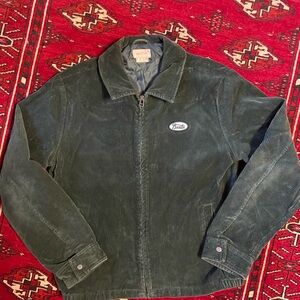 Brixton Dark Green Corduroy Jacket